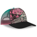 CZAPKA Z DASZKIEM FORD MUSTANG MIAMI VIBES BLACK