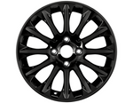 Felga aluminiowa Fiesta 12- 6.5 x 16" wzór 12-ramienny, panther black -  DA6J-1007-CA, 2198391, oryginał Ford OE