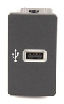 Gniazdo port usb Mustang 16- Focus 18- sync iii -  HU5T-14F014-AD, 5867257, oryginał Ford OE